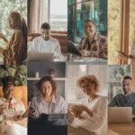 A photo of a diverse group of people working from gR8tz1JPQMaWXyzLhT2ocA D4zfHOMTTh 6Jvw8H9v3nQ