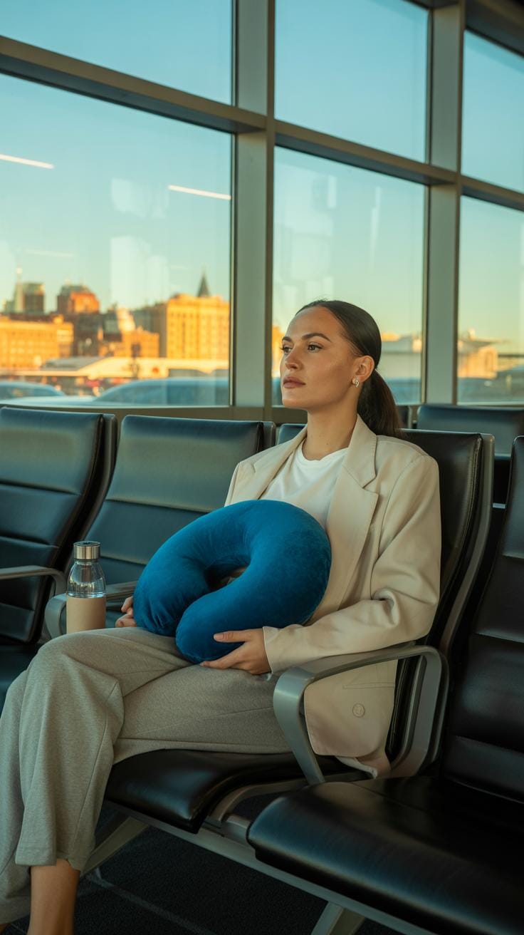 0053 1 a photograph of a traveler seated in an GLAhShJ7Sh2jH4X9eA4w0w j0C83ouOTjGhPTtDMT4Hrg
