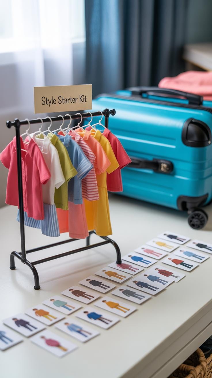 0059 1 a photograph of a miniature clothing rac 4GERS9oXRn2SyJ5JoRp3lg FzIdf9RVQZObm4bvmJPWPg