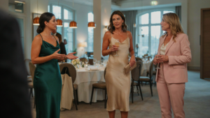 Corporate Event Cocktail Attire For Women Who Network