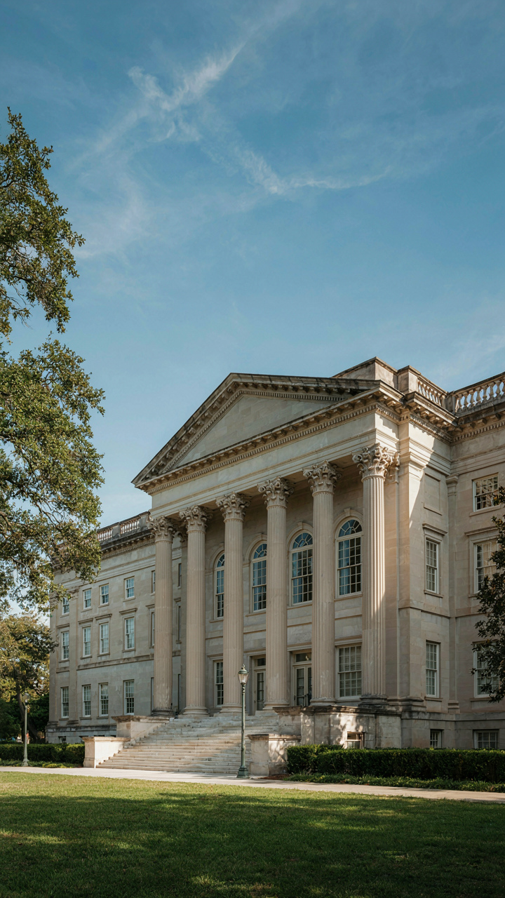 A classic, elegant building with timeless architectural design.