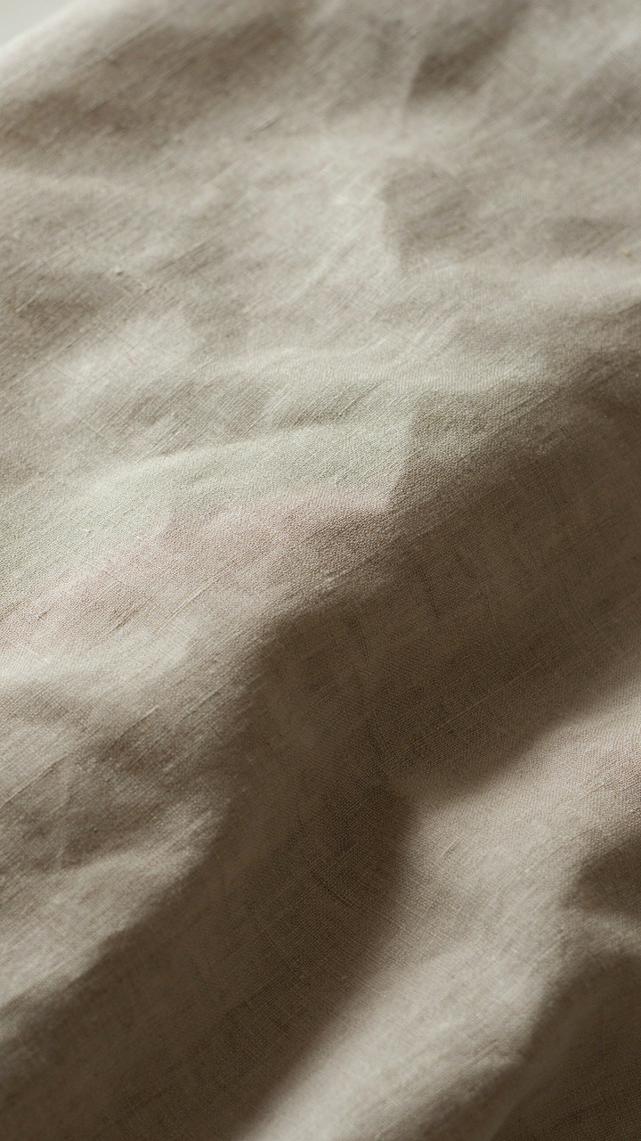 A close-up of a high-quality matte fabric with subtle texture.